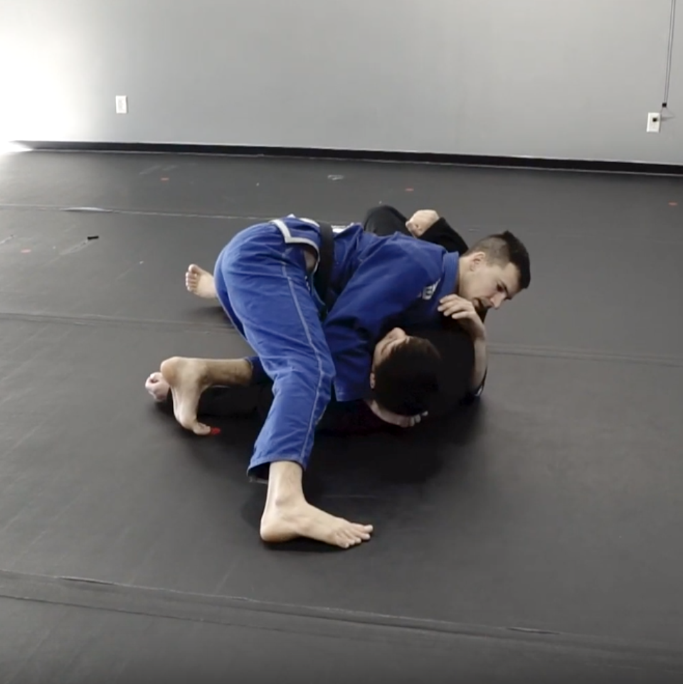 Collar Choke to Arm Bar to Omoplata (Wade Barden)